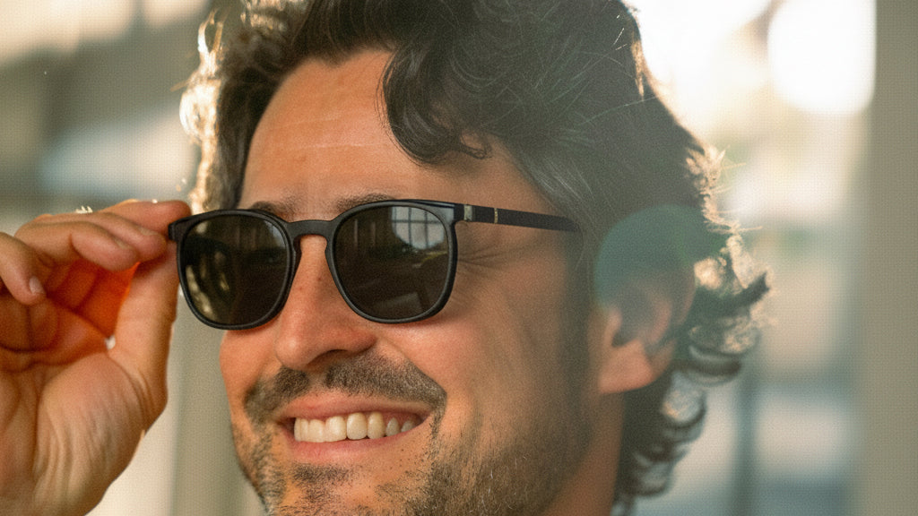 Gafas polarizadas con clip magnético