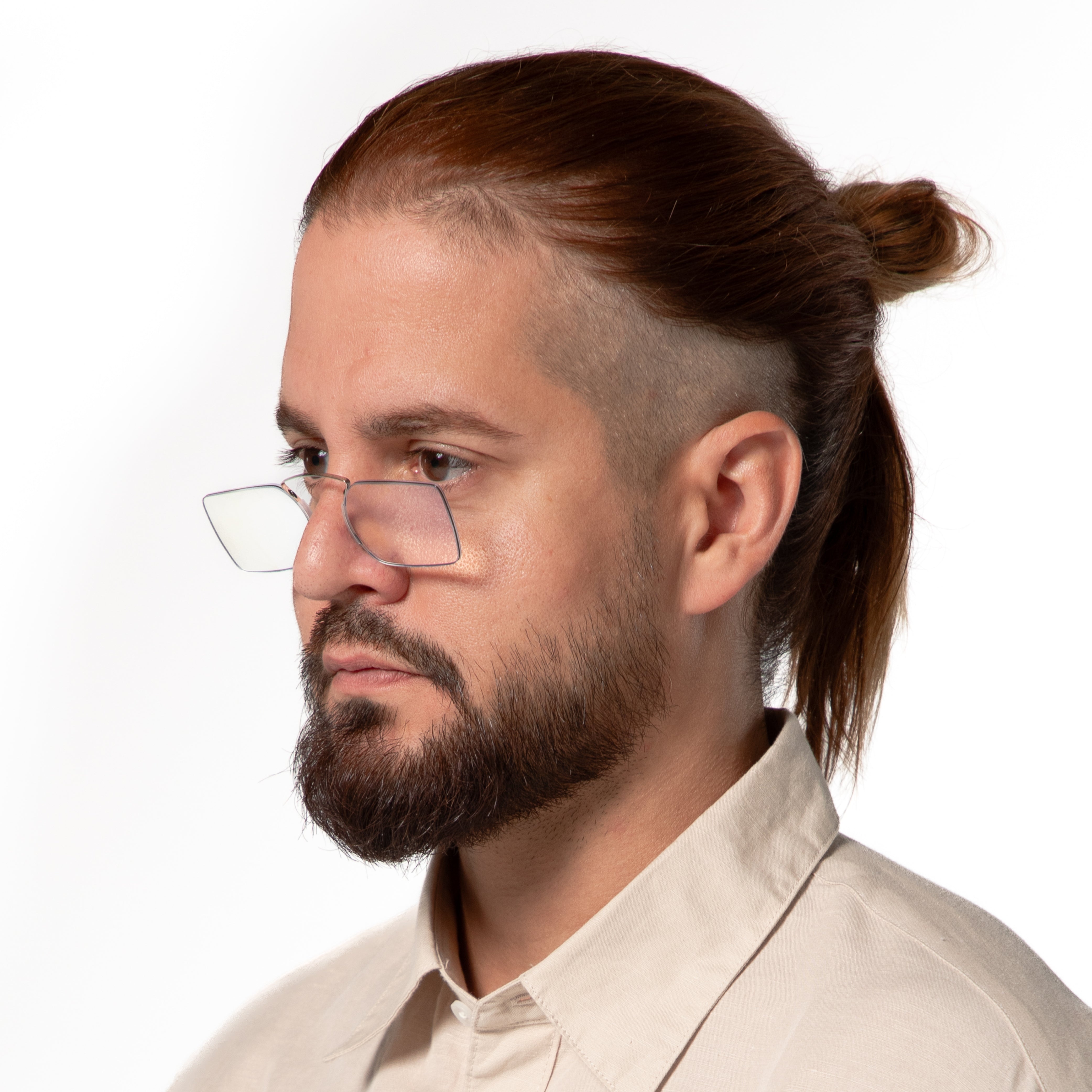 Hermitage Square armless glasses