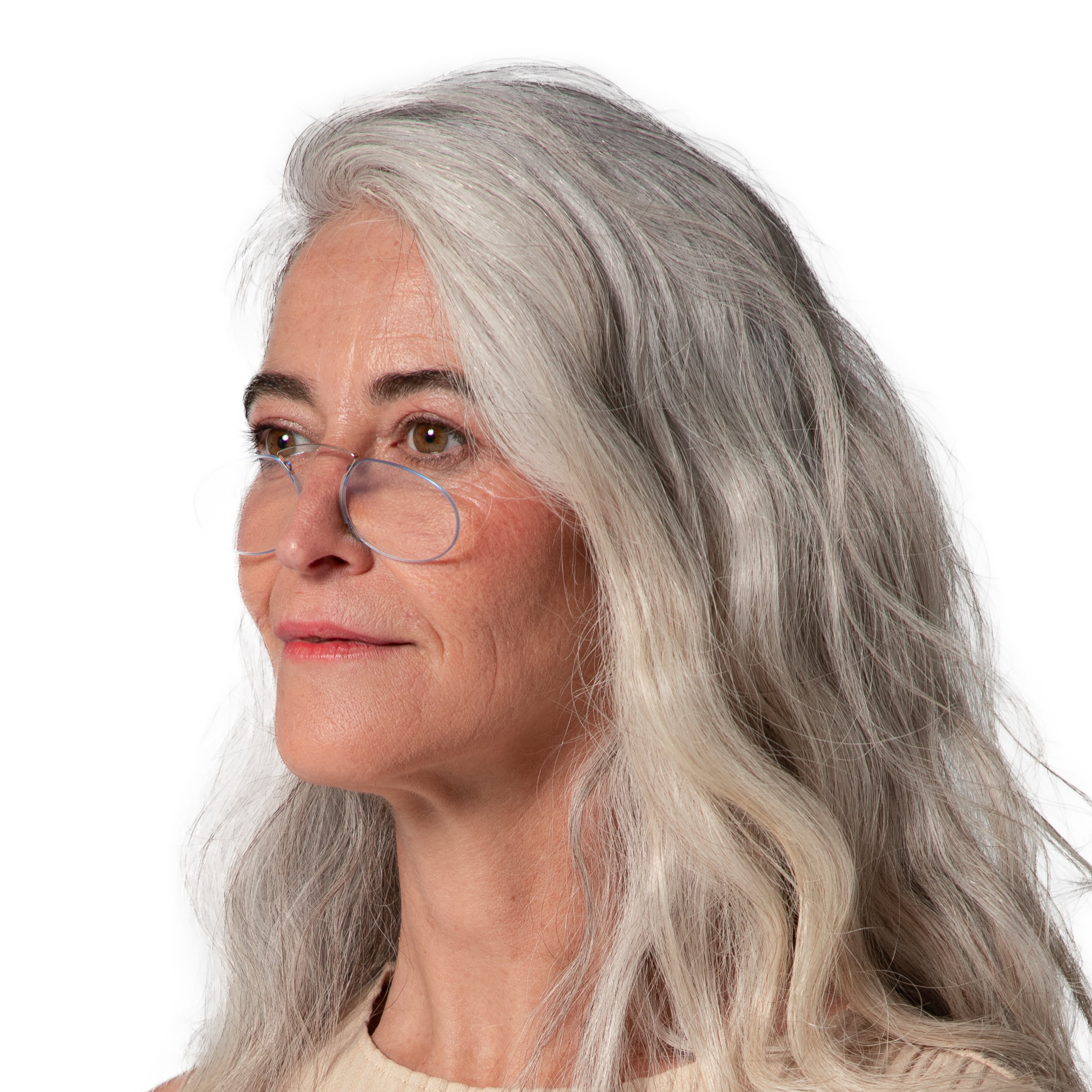 Louvre armless glasses