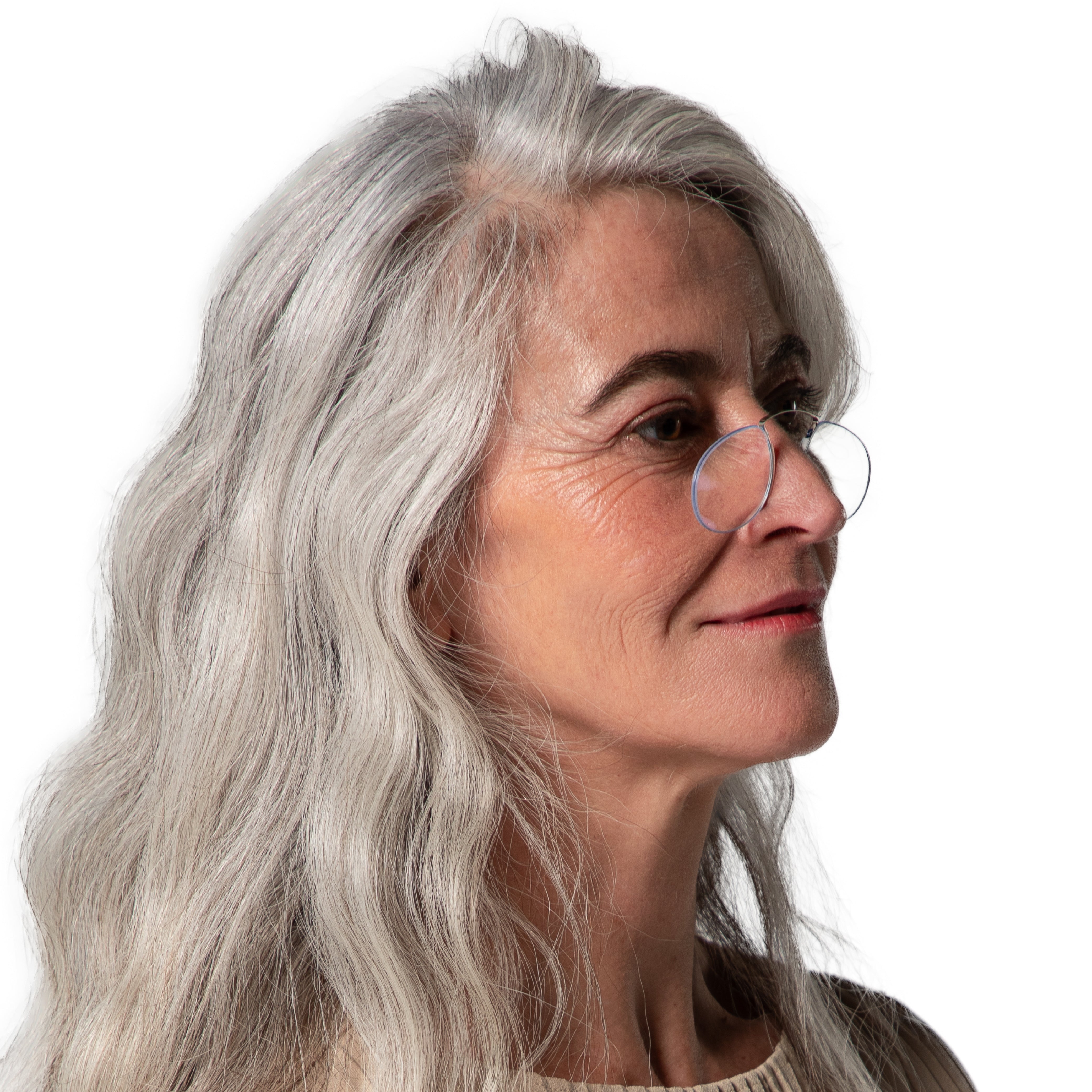 Louvre armless glasses