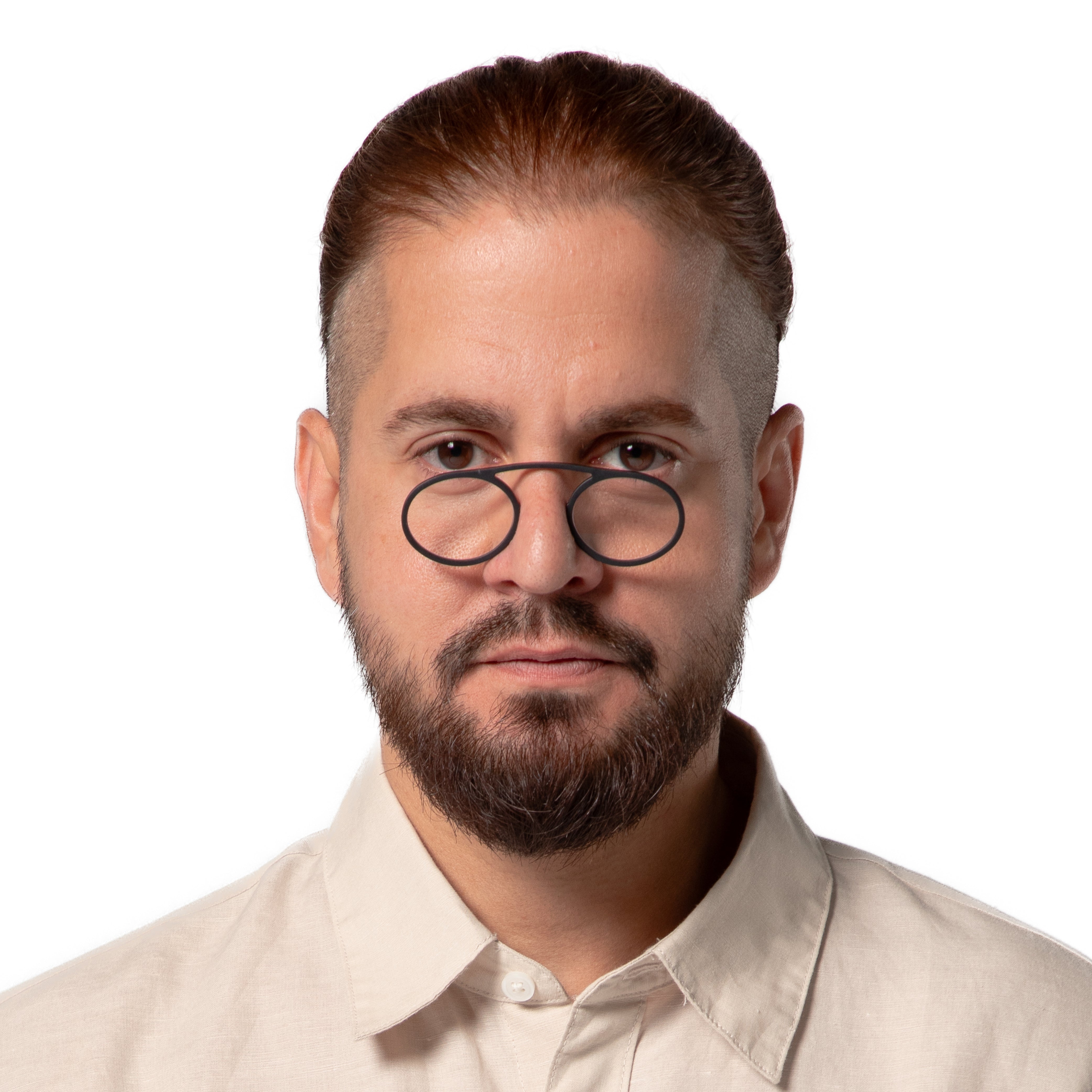 Lunettes rondes sans branches Prado