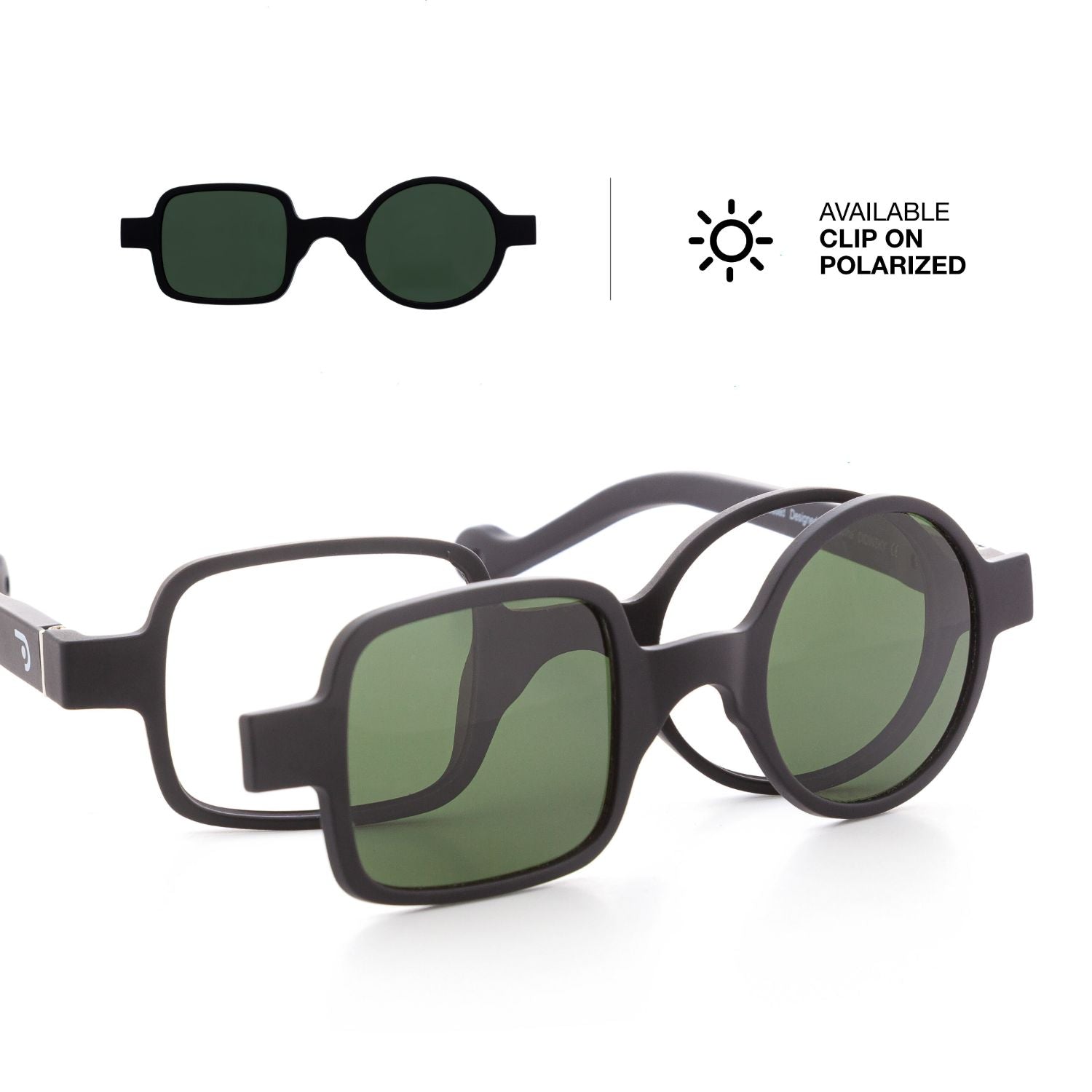 Dali Clip Solar Gafa Polarized Graphite