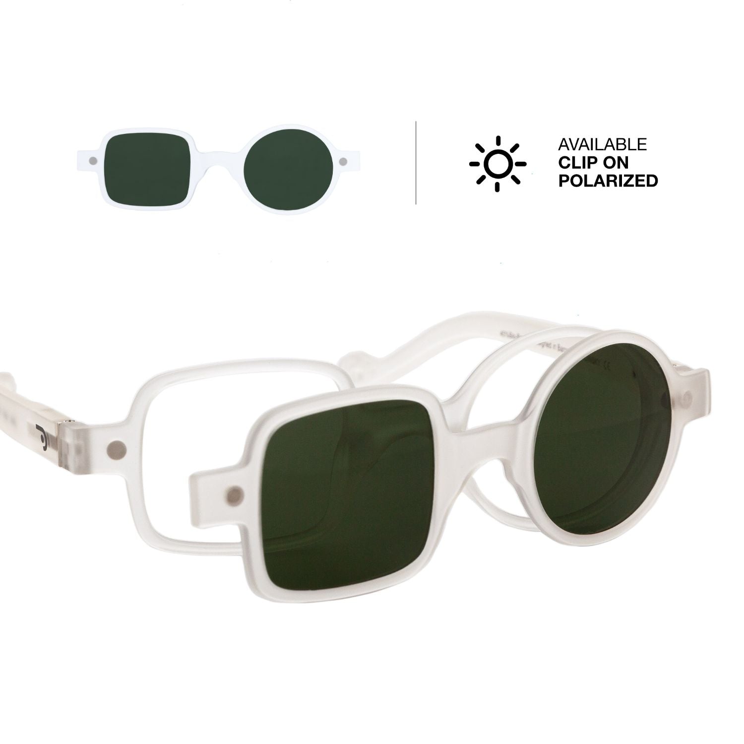 Dali Clip Solar Gafa Polarized Smoke