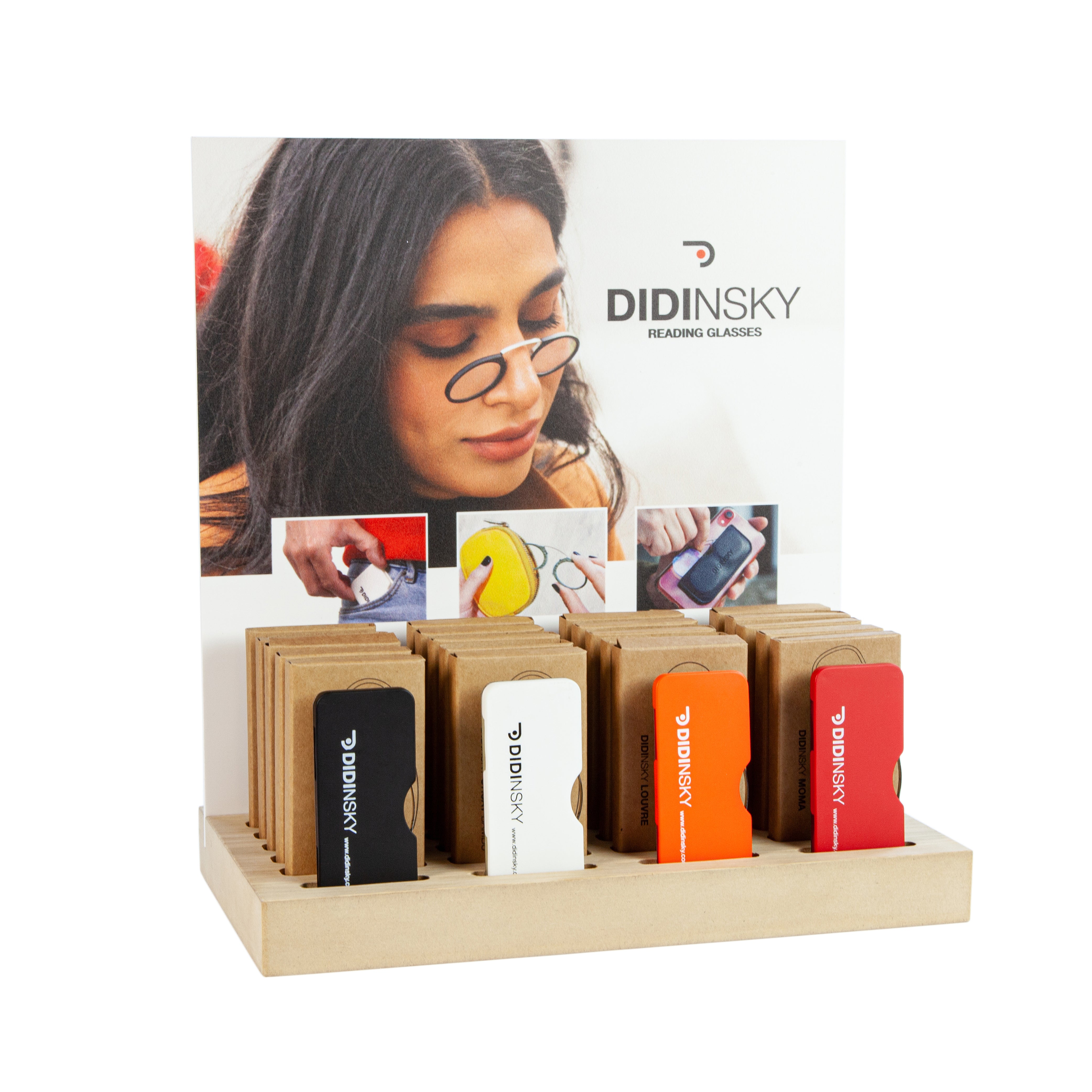 Glasses Orsay expositor