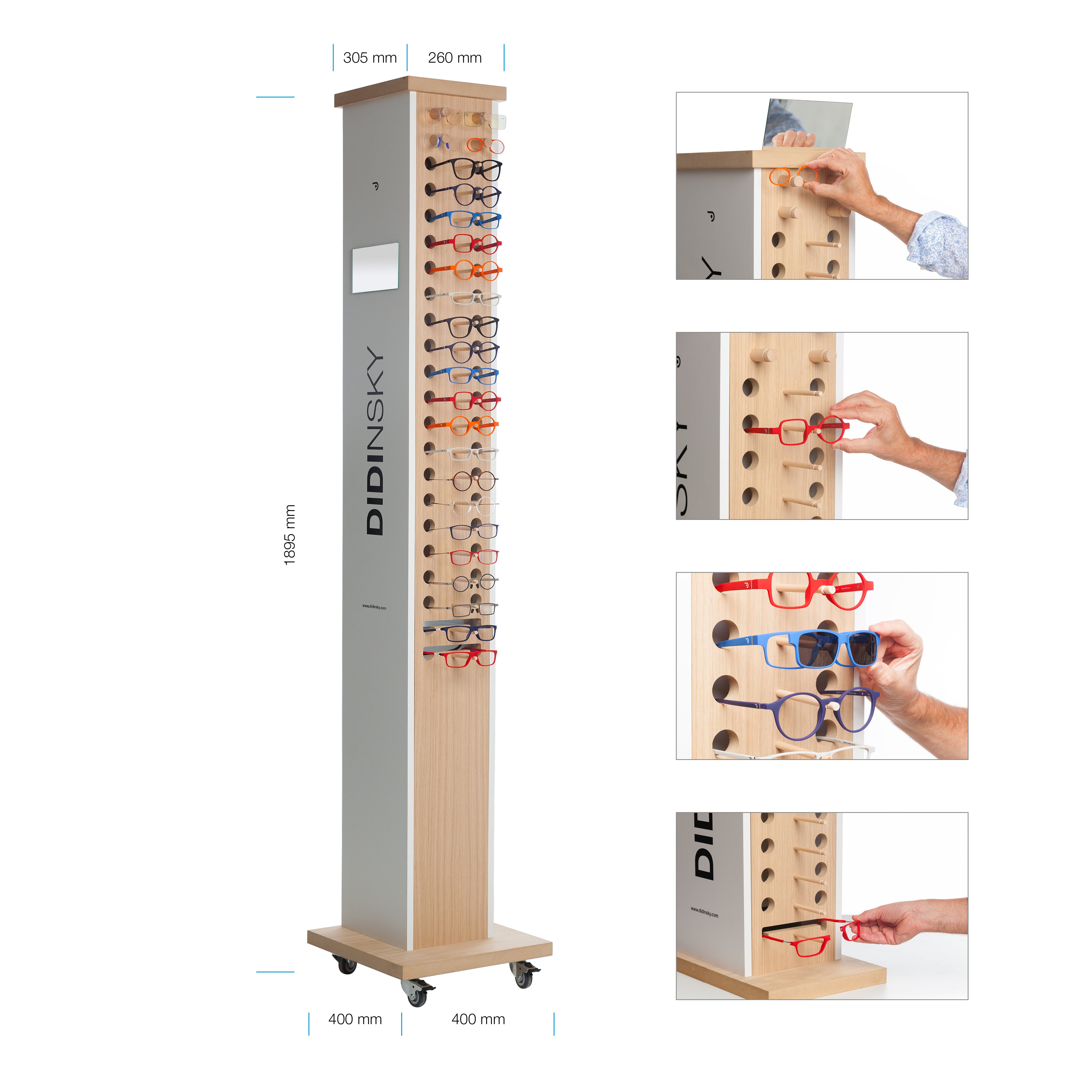 Expositor Reading glasses
