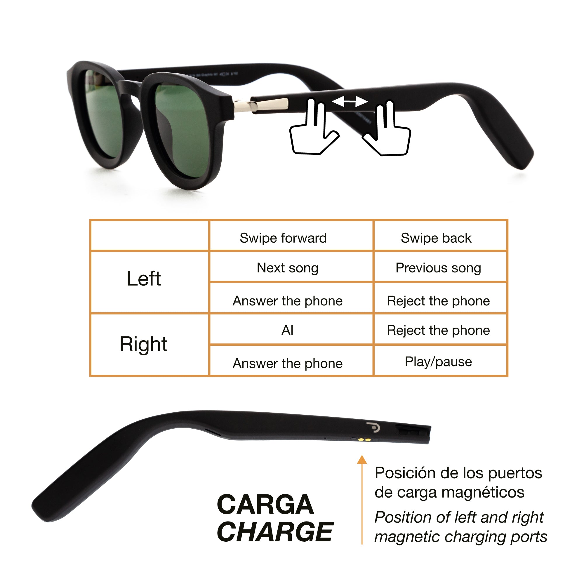 DiNational Smart Sunglasses