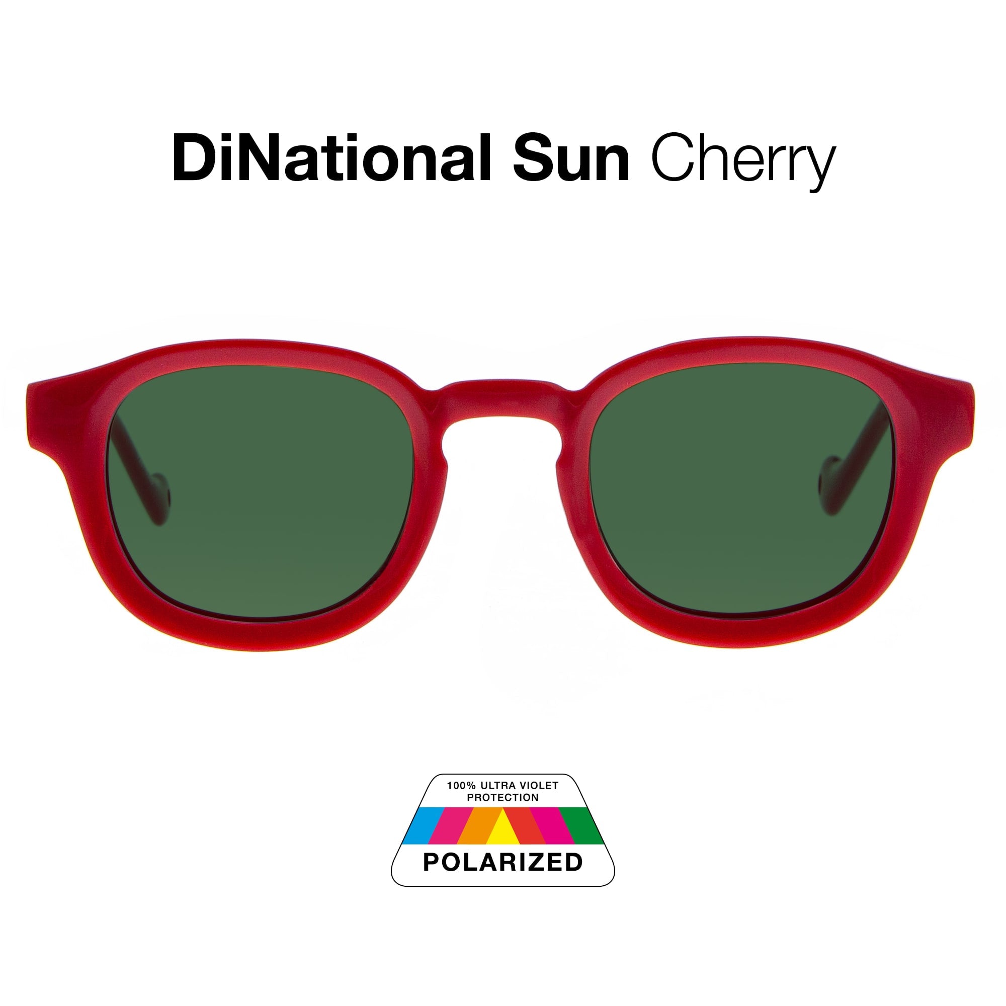DiNational Sun Cherry Glasses