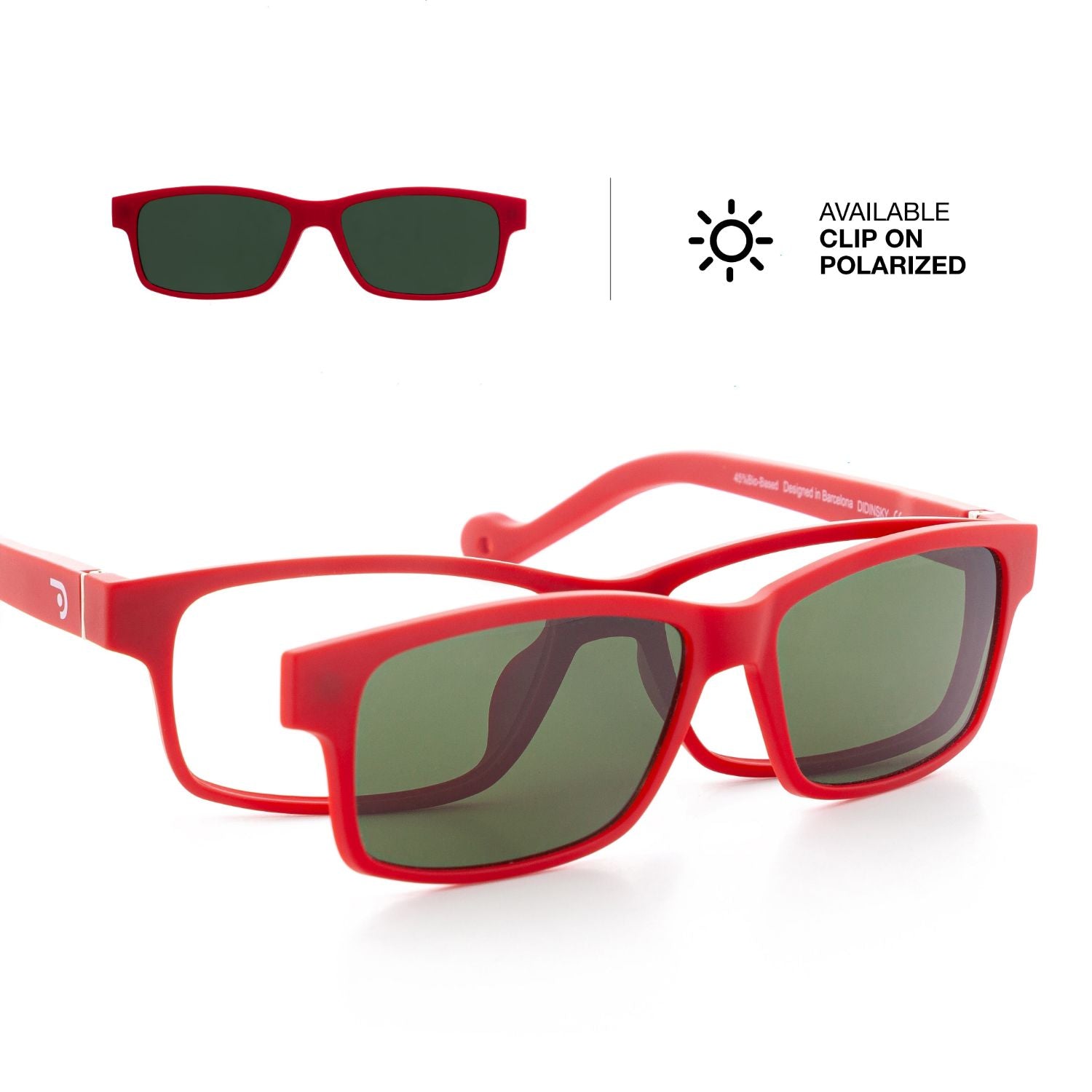Thyssen Clip Solar Gafa Polarized Cherry