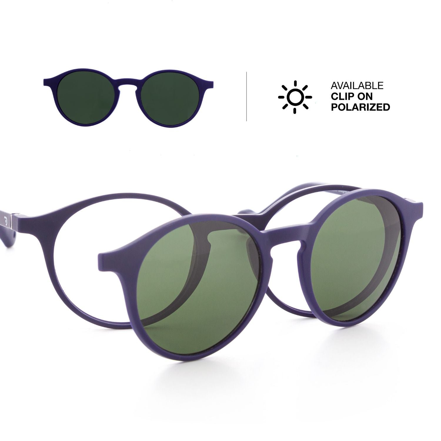 Uffizi Clip Solar Gafa Polarized Indigo