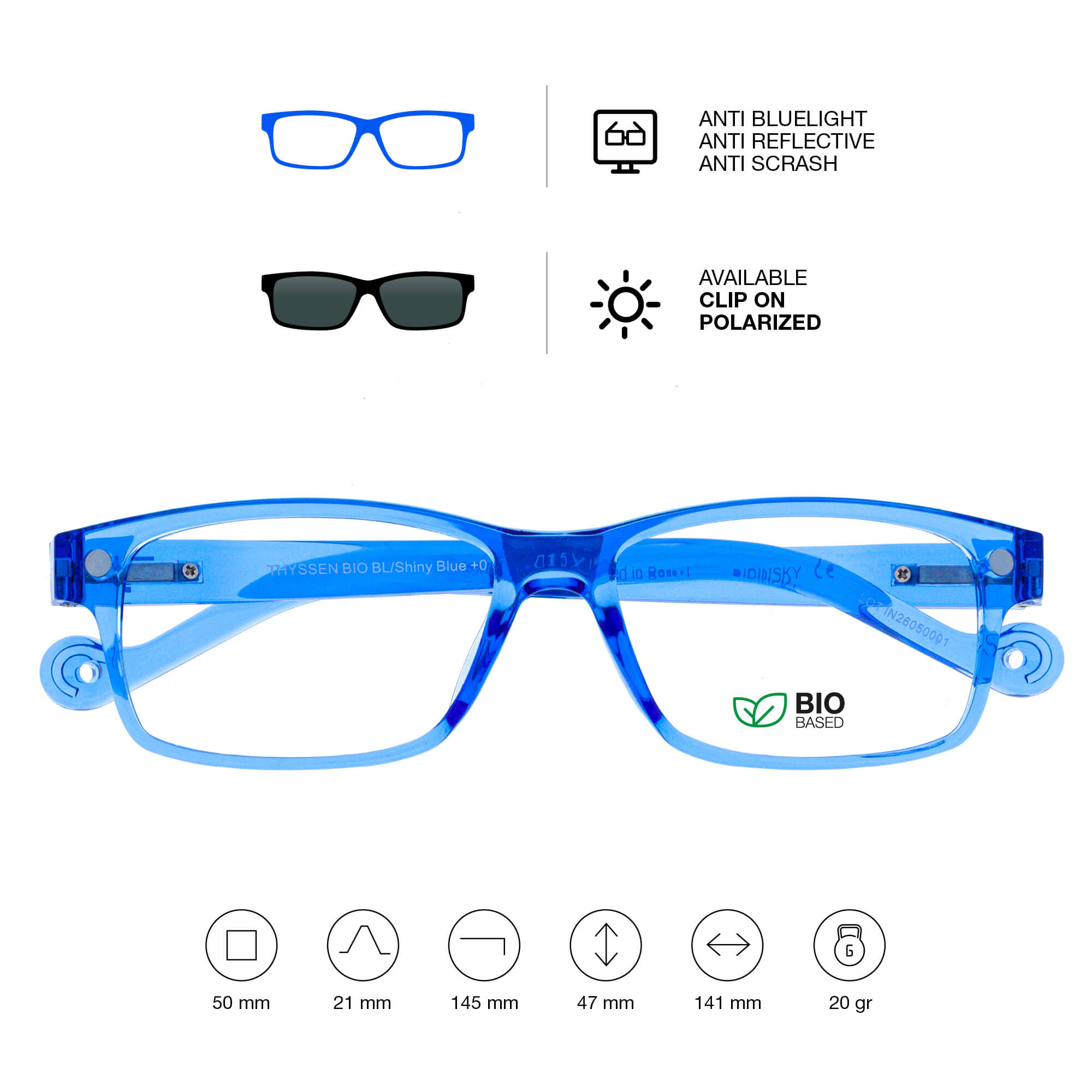 Lunettes de lecture Thyssen BIO