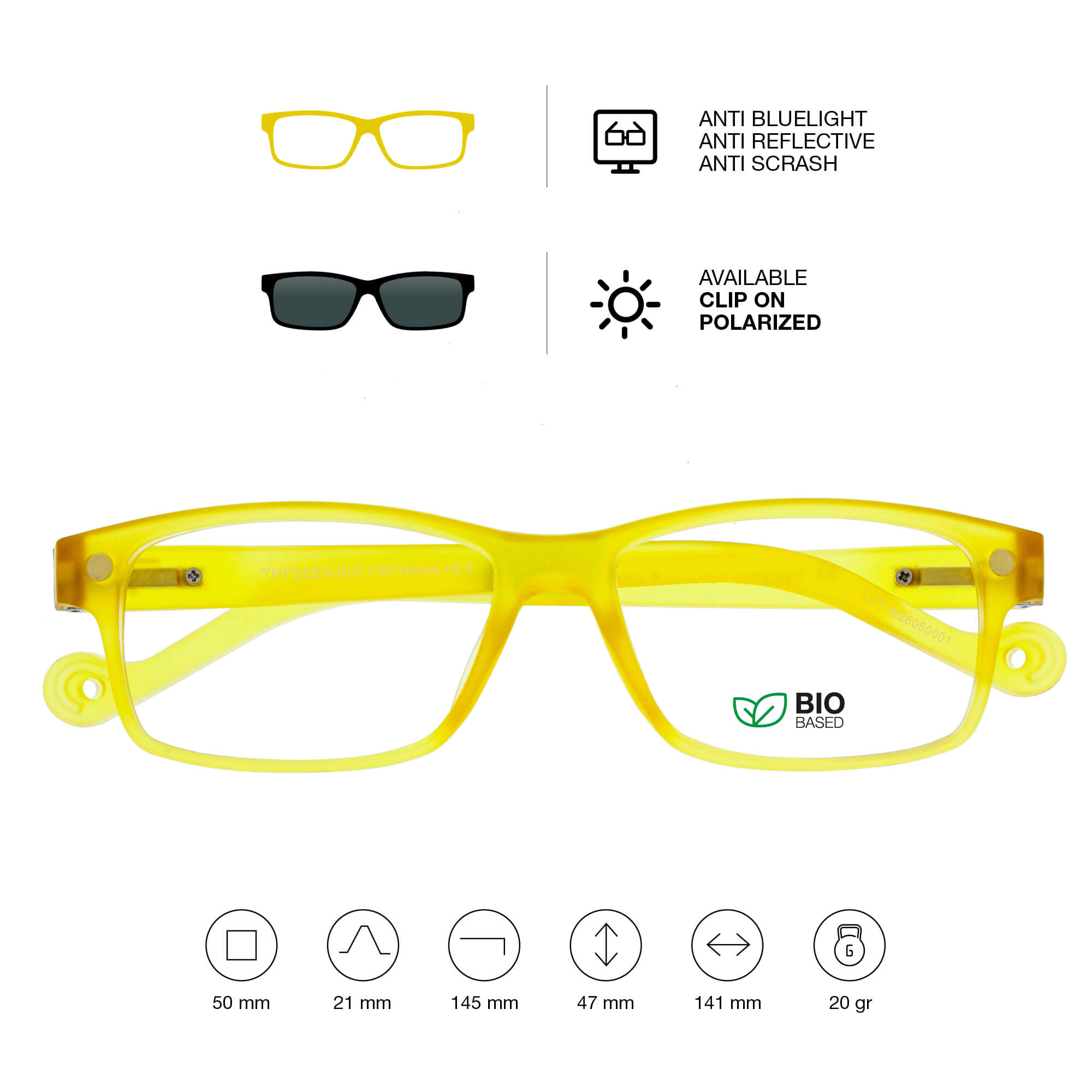Lunettes de lecture Thyssen BIO
