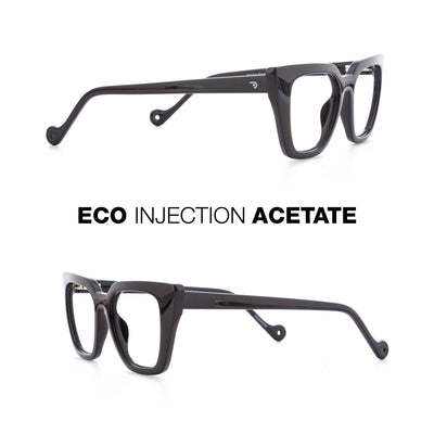 DiAcro Graphite Glasses