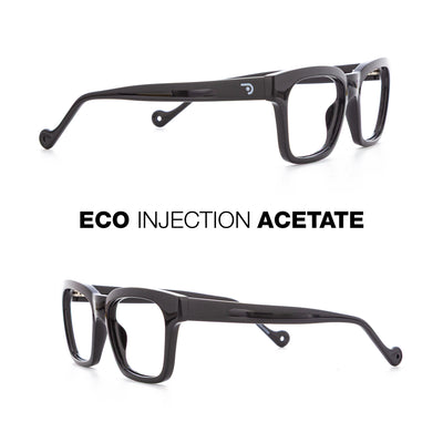 DiBritish Graphite Glasses