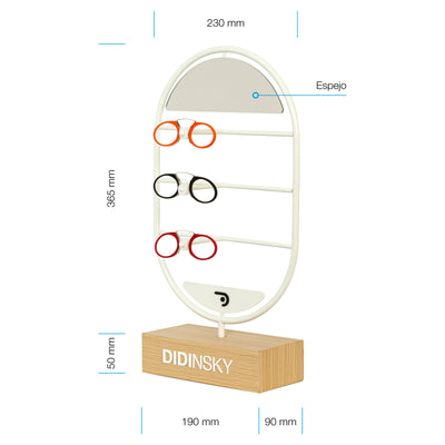 Expositor Glasses Armless