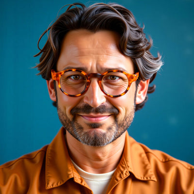 DiPitti Glasses in a men