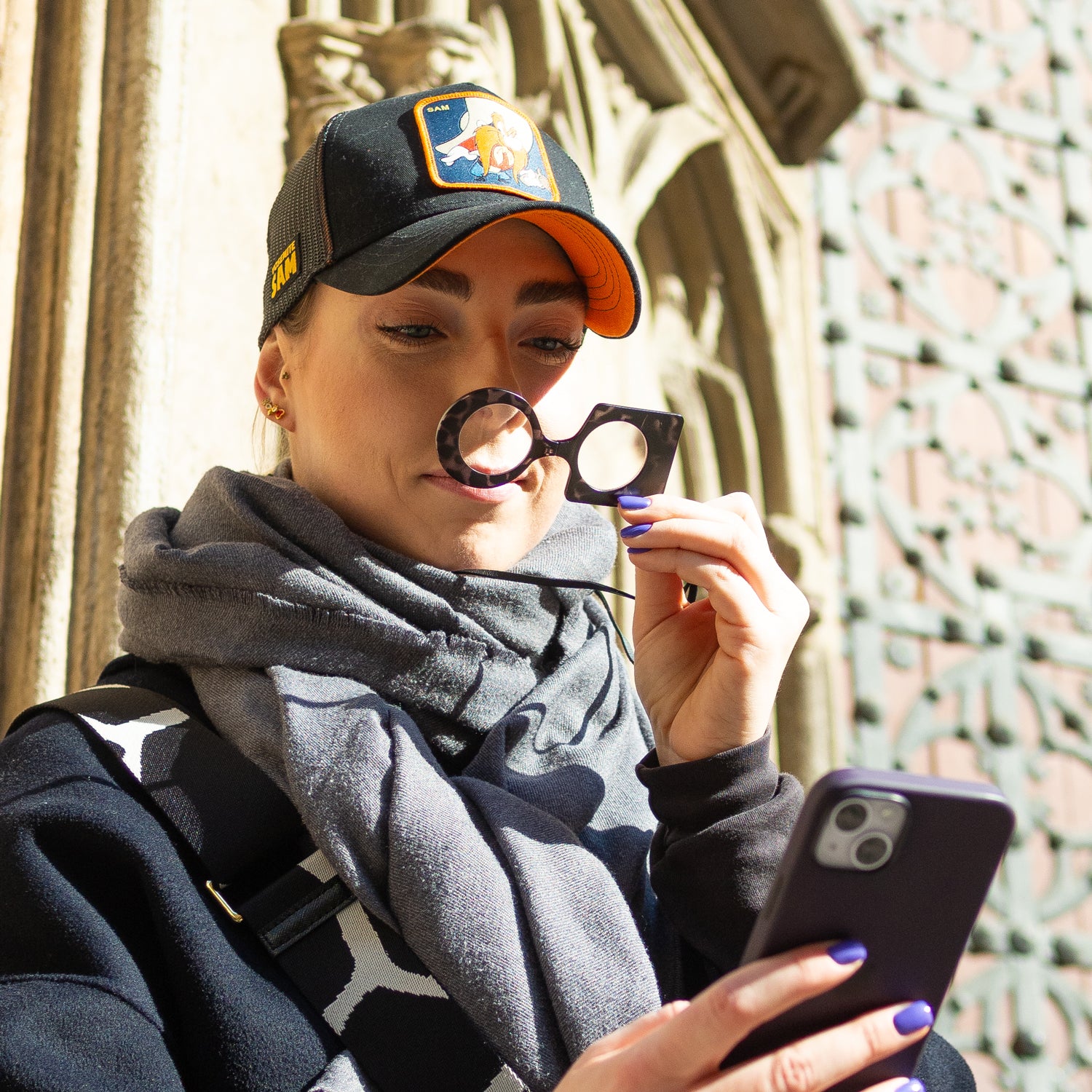 Neck Glasses Gafa de Lectura Musa Square